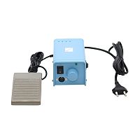 Аппарат для маникюра и педикюра Marathon 4 портативный голубой, с педалью SFP-27