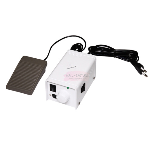 Аппарат для маникюра и педикюра Marathon 4 белый с педалью SFP-27.