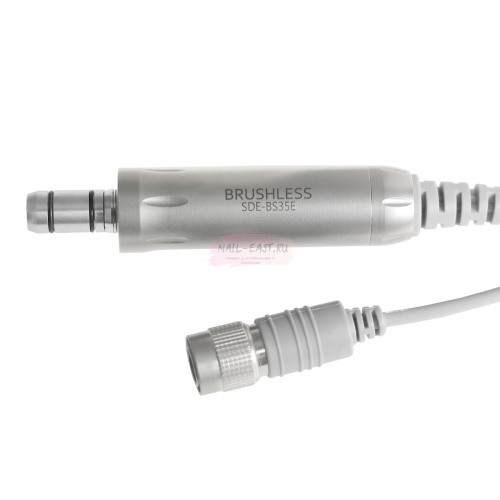 Микромотор для прямого/углового наконечника SDE-BS35Е бесщ. (35000 об/мин), 12V, крут. момент 2,4 фото 3